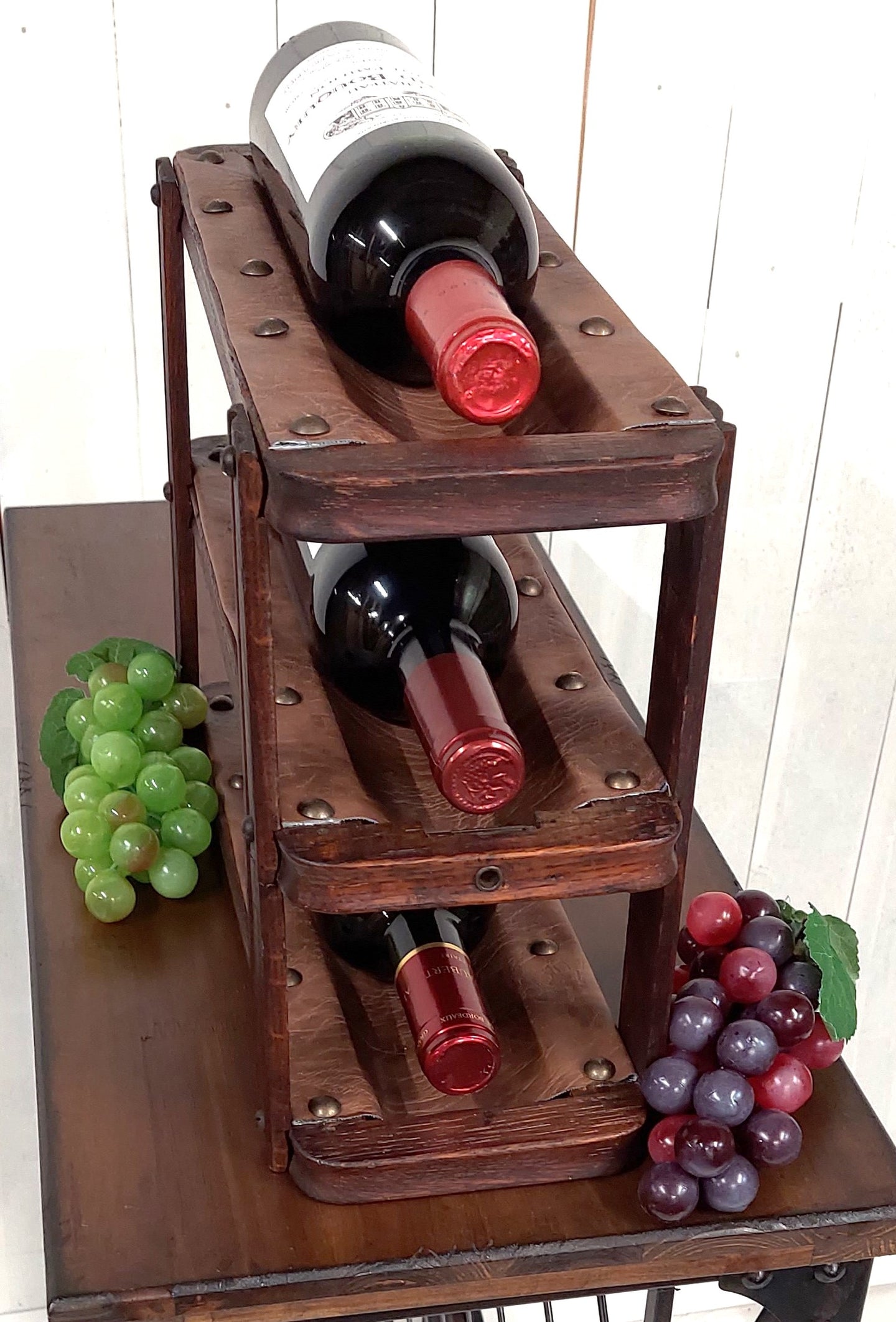 Vintage 3-Tier Wine Rack